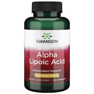 ALA Kwas Alfa Liponowy 300mg 120 kaps.