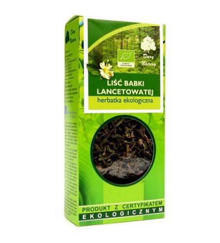 Babka Lancetowata Liść (Plantago lanceolata L.) EKO 25g