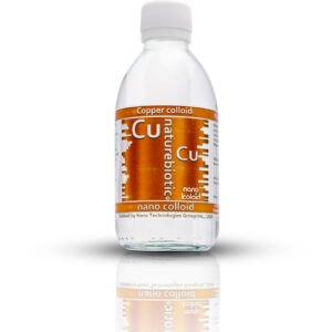 Miedź Koloidalna Naturebiotic Cu 25 PPM – 250ml Szkło