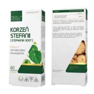 Korzeń Stefanii (Stephania Root) 400mg 60kaps.
