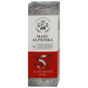 Maść Alpejska silnie rozgrzewająca 100ml