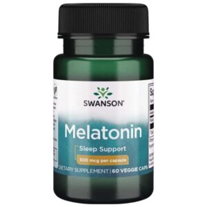 Melatonina 500 ug 60 kaps.