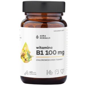 Witamina B1 Tiamina 100mg 60 kaps.