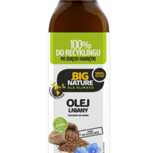 Olej lniany tłoczony na zimno 250ml
