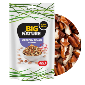 Orzechy Pecan kawałki 200g Duża Paka