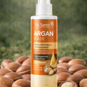 Spray do włosów Argan i Keratyna bez spłukiwania Luksusowa pielęgnacja do włosów zniszczonych 150ml