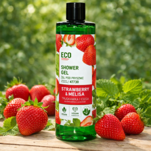 Żel pod prysznic Truskawka i Melisa 473ml BIO