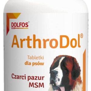 ArthroDol 90 tabletek MSM Biosiarka zdrowe stawy Twojego psa pupila