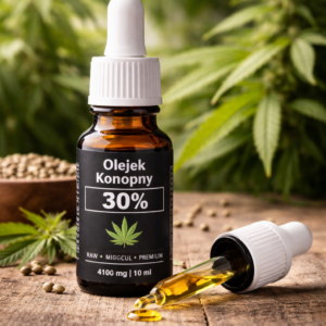 Olejek konopny 30% – Full Spectrum
