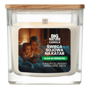 Świeca soj. katar ULGA W ODDECHU 220g