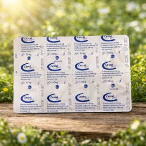 Tabletki na odrobaczanie DLA PSA 50mg+144mg+200mg 8 szt Cestal plus
