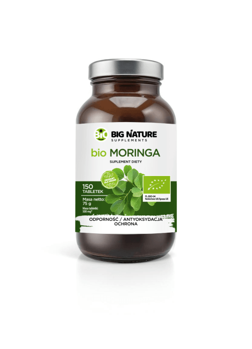 Tabletki Moringa BIO 150 szt. - 75 g